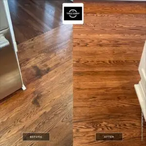 Hardwood Floor Water Damage Repair in Nashville