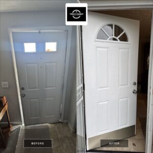 Door Replacement and Kitchen Backsplash Installation in Nashville