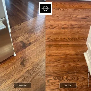 Hardwood Floor Water Damage Repair in Nashville